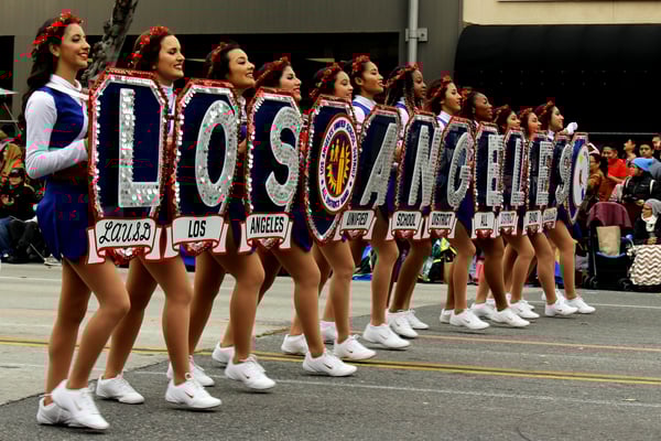 cheerladers los angeles
