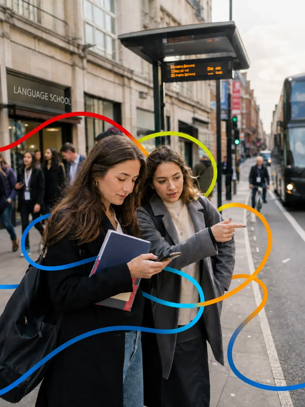 studentesse-strada-londra-scuola-lingua-brand-verticale
