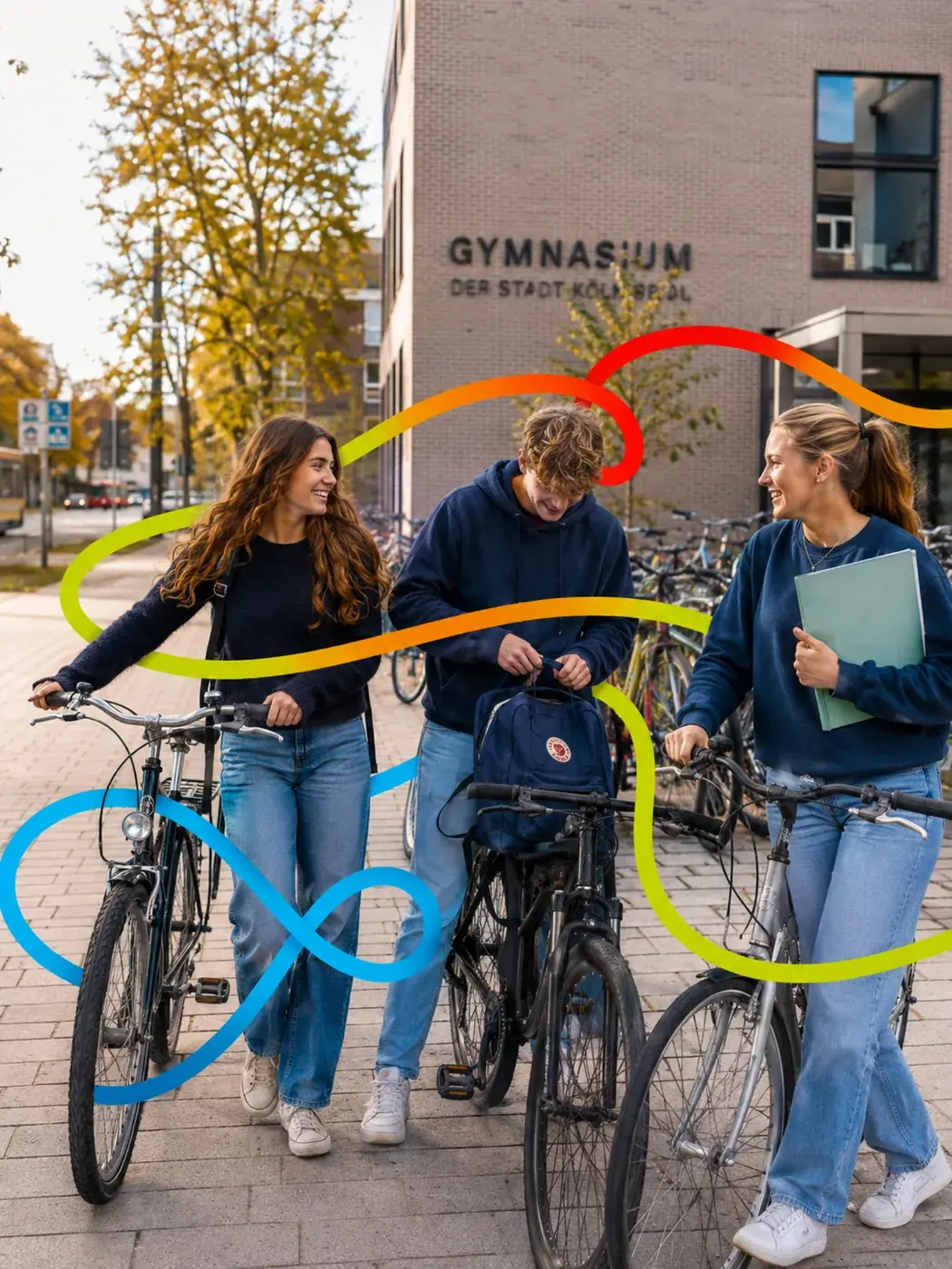 studenti-biciclette-gymnasium-germania-brand-verticale